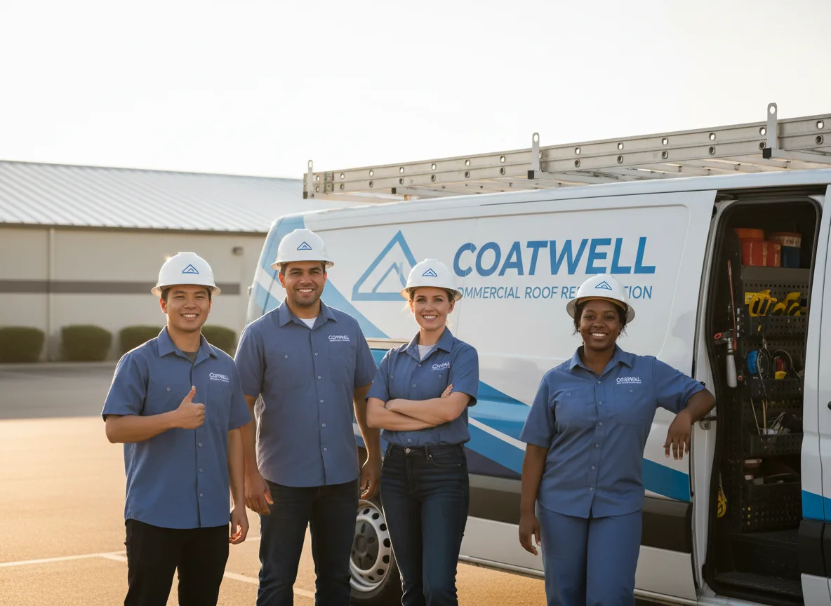 Commercial roof coating company in Brant, NY